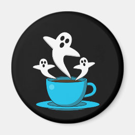 1杯の幽霊喫煙 マグネット