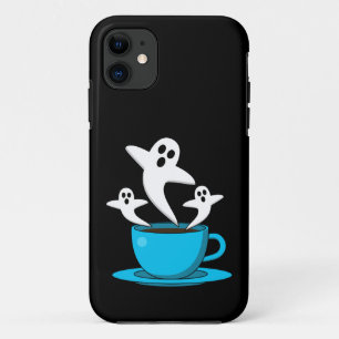 1杯の幽霊喫煙 iPhone 11 ケース