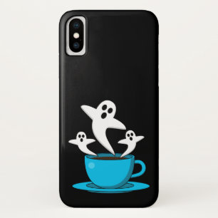 1杯の幽霊喫煙 iPhone X ケース