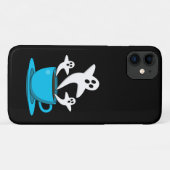 1杯の幽霊喫煙 Case-Mate iPhoneケース (裏面(横))