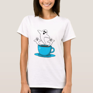 1杯の幽霊喫煙 Tシャツ