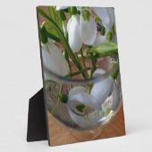 1杯の雪 フォトプラーク (側面)