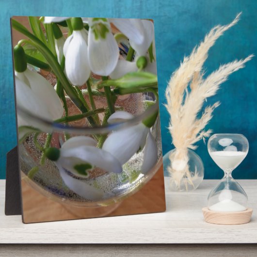 1杯の雪 フォトプラーク (側面)