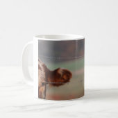 1枚のよいBONEママのジャケットのためのオリジナルのアートワークを襲って下さい コーヒーマグカップ (正面左)