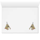 1枚のインディアンノートカード (内部横(下))