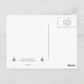 1枚のインディアン ポストカード (裏面)