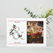 1枚のエレガント写真とメリー明るいクリスマス (スタンド正面)
