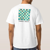 1枚のパズル#1の価値Tシャツのチェスの仲間 Tシャツ (裏面)