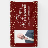 1枚のフォトおもしろい紙吹雪 横断幕 (縦)