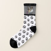 1枚のペットの足跡 ソックス (左外側)