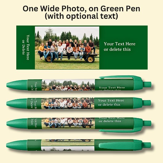 1枚のロングワイド写真(緑の文字付き) 青ボールペン