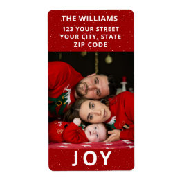 1枚の写真の喜び ラベル