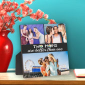 1枚の写真より2枚の母の方が良い フォトプラーク