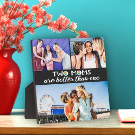 1枚の写真より2枚の母の方が良い フォトプラーク