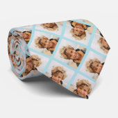 1枚の写真を追加してパターンを作成する – 青 ネクタイ (ロール)