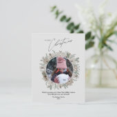 1枚の写真メリーモダンクリスマスの挨拶 シーズンカード (スタンド正面)