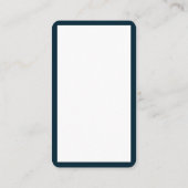 1枚の写祈真オプション付きメモリアルカード 名刺 (裏面)