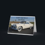 **1枚の弟***クラシック誕生日カードへ カード<br><div class="desc">あなたの兄弟にハッピーバースデーを願っ**と彼に伝えなさい**、良いニュースは、すべての私の店の8つのすべての私のカードのように"あなたが望むもの"を言うように詩を変更することができる。例えば…あなたは彼や彼女にハッピーバースデーを望むことができ来る、または単に"""あなたのハート""からの詩を入れることができる!!!感謝してい今日はストップやるよ</div>