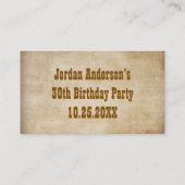 1枚の無料ドリンクカードまたはチケット 割引カード (裏面)