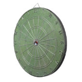 1枚の矢板に穴を開ける ダーツボード (正面右)