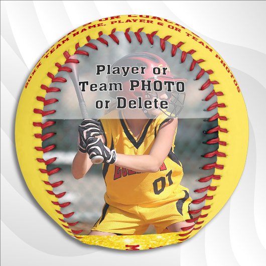 1枚または2枚の写真、Softball Senior Night Giftアイディア ソフトボール