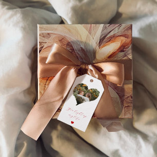 1枚  バレンタインデー  ロマンチックな引用文  ハート ギフトタグ