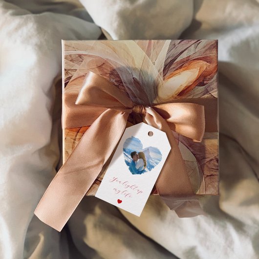 1枚 |バレンタインデー |ロマンチックな引用文 |ハート ギフトタグ