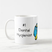 #1歯科衛生士 コーヒーマグカップ (左)