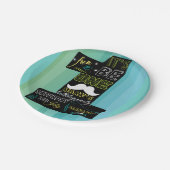 1歳のおもしろい紙プレート ペーパープレート (アングル)