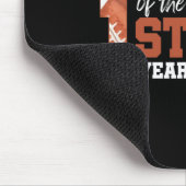 1歳のゴッドマザーサッカー誕生日1st マウスパッド (コーナー)