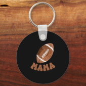 1歳のサッカー大好き男の子のママ キーホルダー (正面)