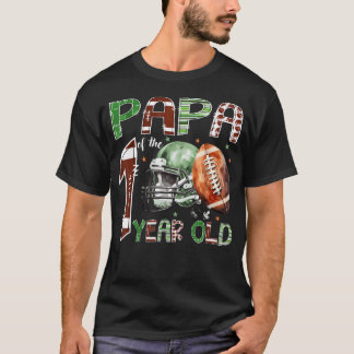1歳のサッカー好きのパパ 1歳の誕生日 Tシャツ