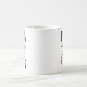 1歳のフットボールのママ 1歳の誕生日 コーヒーマグカップ (中央)