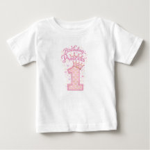 1歳のプリンセスTシャツ