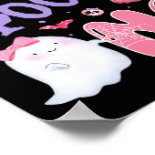 1歳の不気味誕生日ハロウィーンPのおばあちゃん ポスター (角)