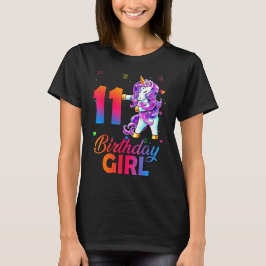 1歳の女の子の誕生日素晴らし2011ユニコール以来 Tシャツ (正面)