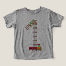 1歳の子供をテーマにした誕生日列車鉄道第1回