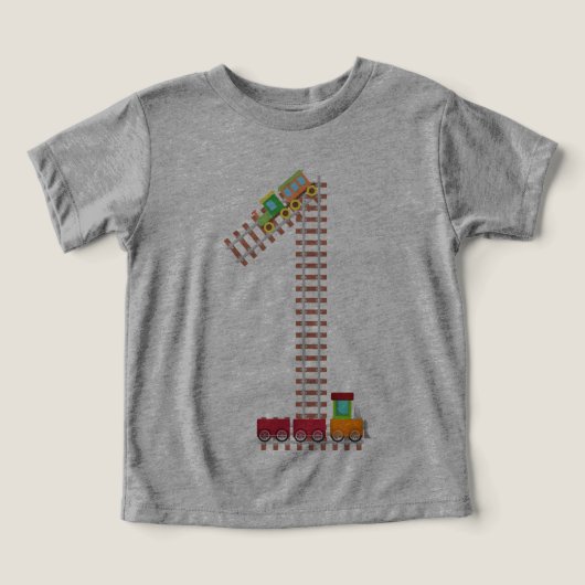 1歳の子供をテーマにした誕生日列車鉄道第1回 (デザイン正面)