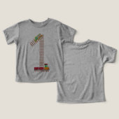 1歳の子供をテーマにした誕生日列車鉄道第1回 (デザイン正面&裏面)