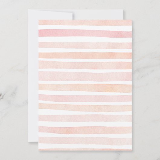 1歳の恐竜の女の子のお誕生日会招待状 招待状 (裏面)