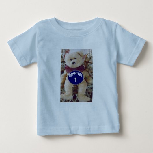 1歳の特別な1つ ベビーTシャツ (正面)