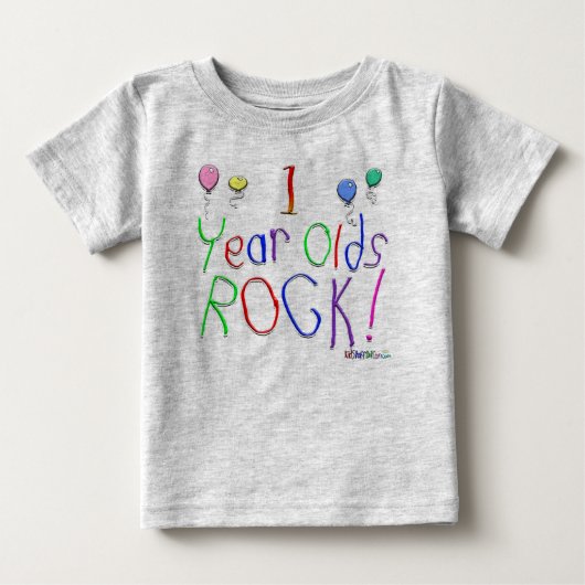 1歳の石! Tシャツ (正面)