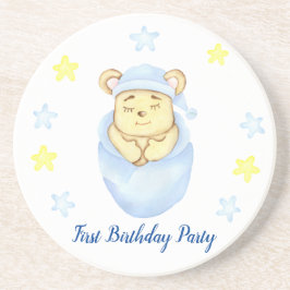 1歳の誕生日おめでとうパーティー コースター