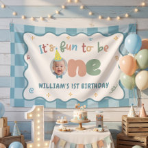 1歳の誕生日おめでとうボーイ