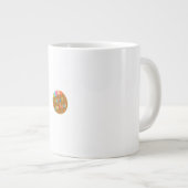 1歳の誕生日おめでとう ジャンボコーヒーマグカップ (正面右)