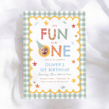 1歳の誕生日おめでとう フォト カラフル