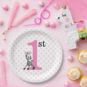 1歳の誕生日おめでとう ペーパープレート (パーティー)