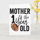 1歳の誕生日おめでとう ママの誕生日 カード (黄色い花)