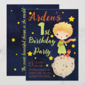 1歳の誕生日おめでとう 招待状 (正面/裏面)