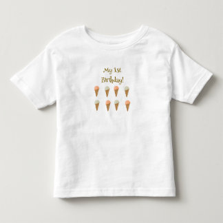 1歳の誕生日おめでとうTシャツ トドラーTシャツ